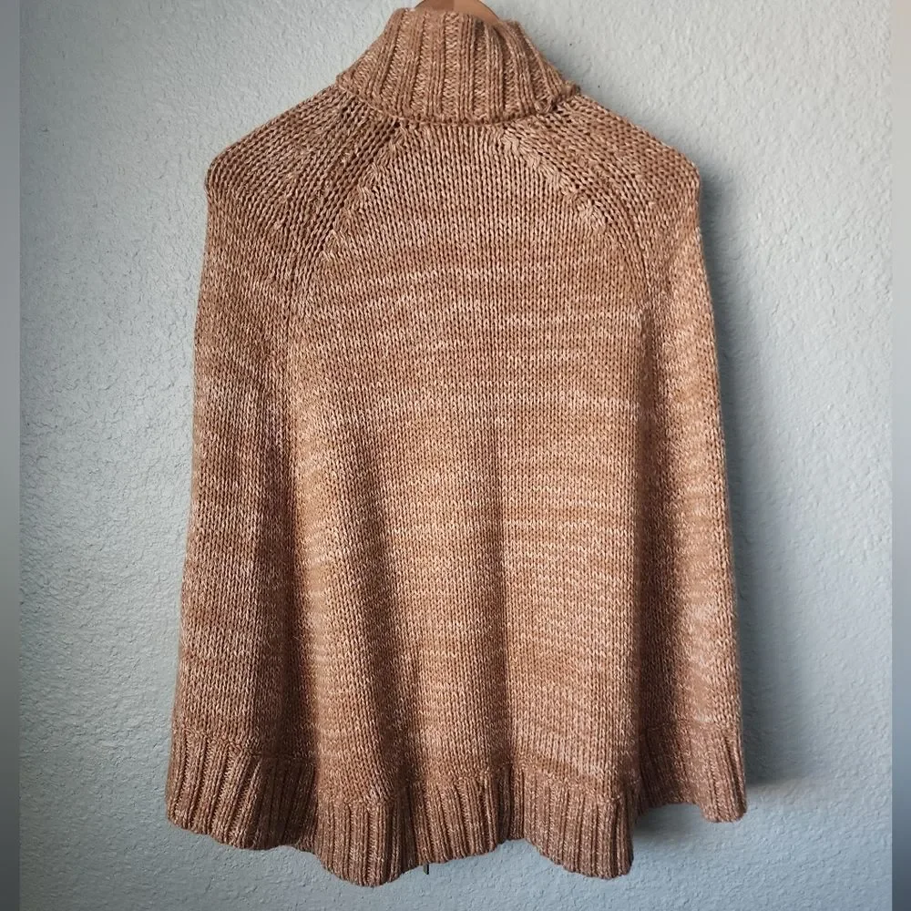 Michael Kors sweater cape poncho cotton blend no size tag small/medium